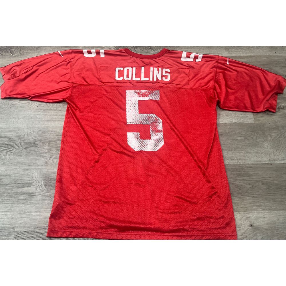 NEW YORK GIANTS  Kerry COLLINS #5 JERSEY NIKE Team Red Jersey Size XXL